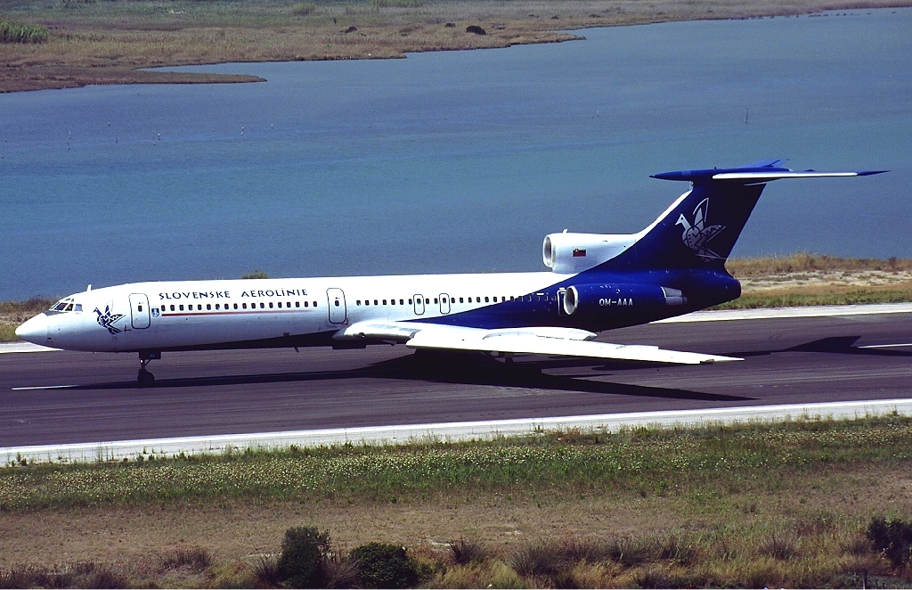  Tu-154M Slovak Airlines (OM-AAA)