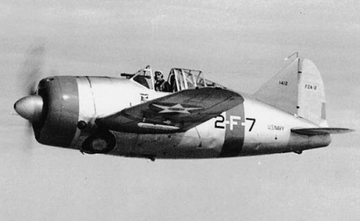 Brewster F2A Buffalo (2-F-7)