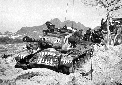 M46 Patton, Han River - Korea 1951