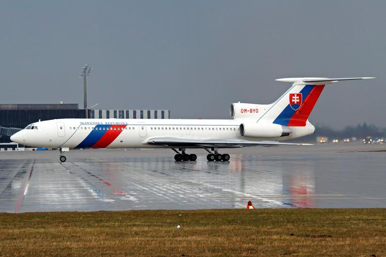 Tu-154 vládny špeciál Slovesnkej republiky