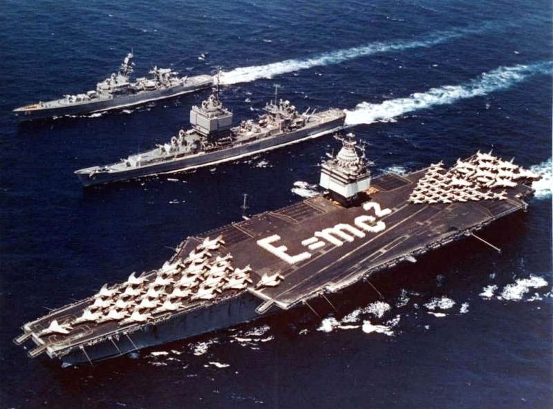 USS Enterprise, E=mc2