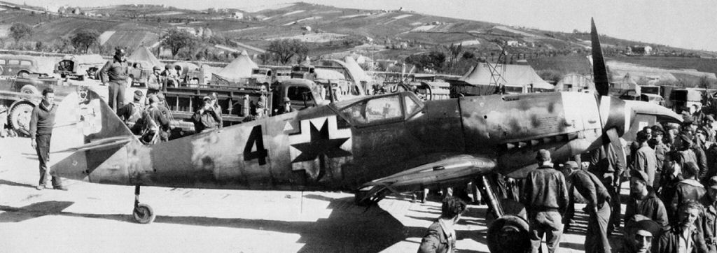 Bf-109G-10, Vladimir Sandtner, Croatia 1945