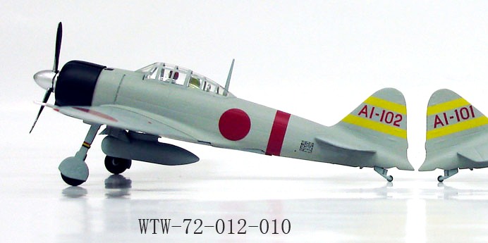 A6M2 Zero-Sen/Zeke, AI-102, IJN Carrier Akagi, Pearl Harbour 1941
