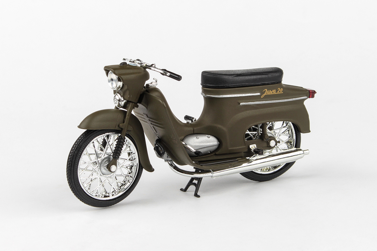 JAWA 50 Pionýr type 20, 1967 (Vojenská zelená)