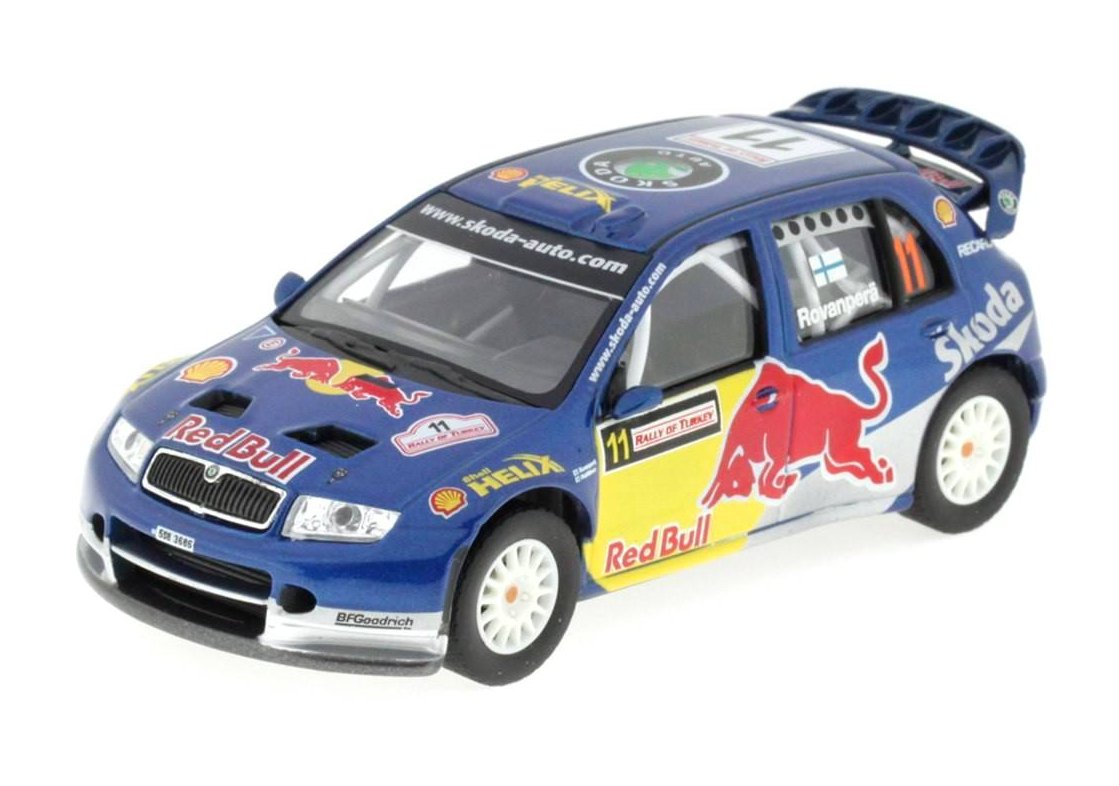 Škoda Fabia WRC EVO II. Red Bull (Rovenperä/Piatiläinen)