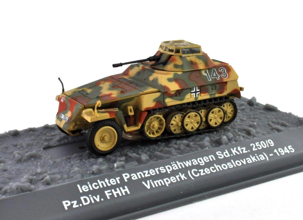 Sd.Kfz. 250/9, Pz.Div. FHH - Vimperk (Czechoslovakia) 1945