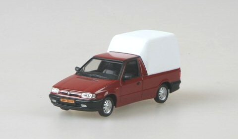 Škoda Felicia Pick-up, 1996 (Romantic Red) 