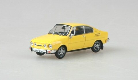 Škoda 110R Coupe, 1978 (Solar Yellow)