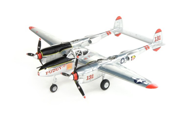 P-38J Lightning USAAF, "Pudgy V", Thomas McGuire, New Guinea 1944