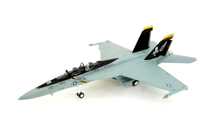 F/A-18F Super Hornet USN VFA-103 Jolly Rogers, AG200, USS Dwight D. Eisenhower