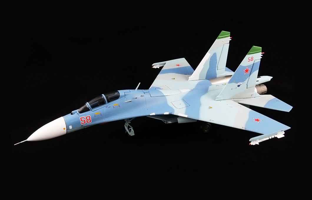Su-27UB Flanker, Russian Air Force, Red 58