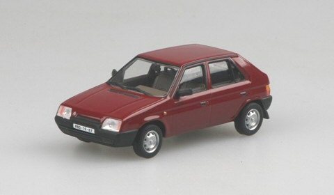 Škoda Favorit 136L, 1987 (Red Apollo)