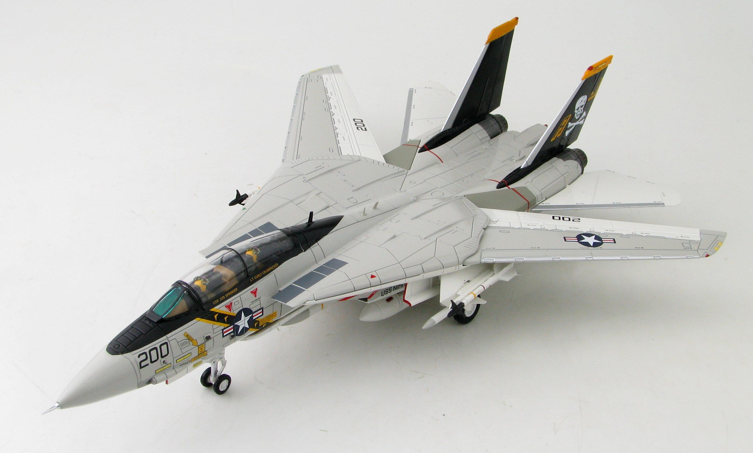 F-14A Tomcat USN VF-84 Jolly Rogers, AJ200, USS Nimitz, 1977