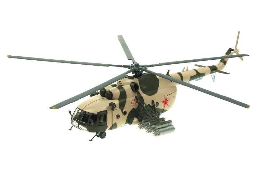 Mil Mi-17 Hip, Russian Air Force - "poškodený" model !!!