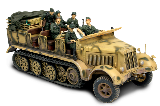 Sd.Kfz.7 Half-track Krauss-Maffei, Normandy 1944