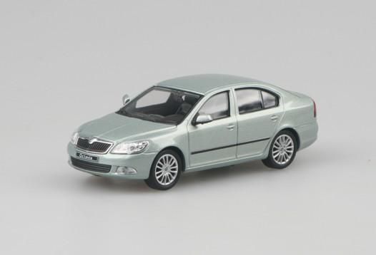 Škoda Octavia II, FL 2008 (Arctic Green Metallic)