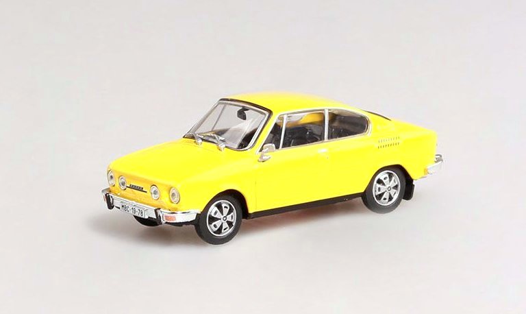 Škoda 110R Coupe, 1980 (Solar Yellow)