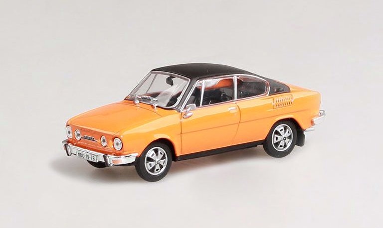 Škoda 110R Coupe, 1980 (Orange + black roof)