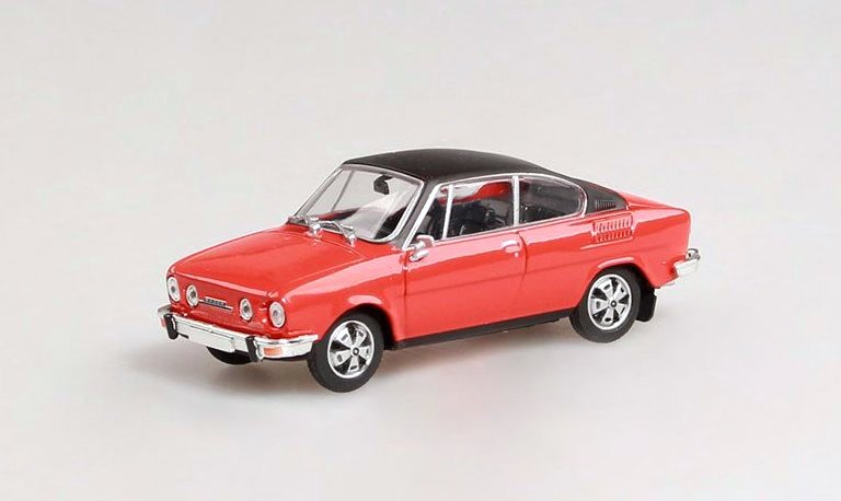 Škoda 110R Coupe, 1980 (Racing Red + black roof)