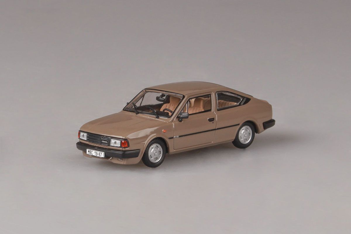 Škoda Rapid 136, 1987 (Stone Brown)