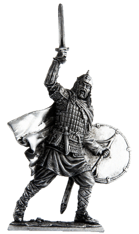 Kniežací bojovník, Kyjevská Rus (prelom 10. a 11. storočia)