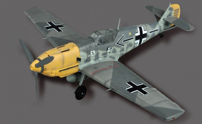 Messerschmitt Bf-109E, Luftwaffe JG26 Schlageter, A. Galland, 1940