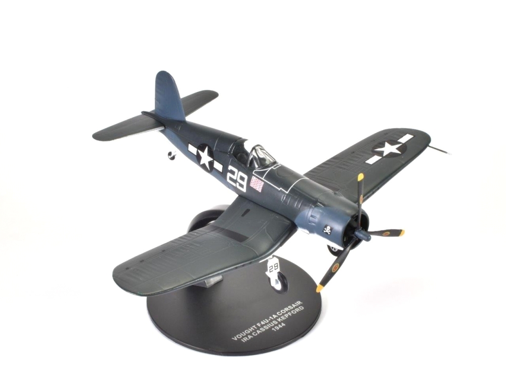 F4U-1A Corsair "White 29", Lt(JG). Ira C. Kepford, "Jolly Rogers"