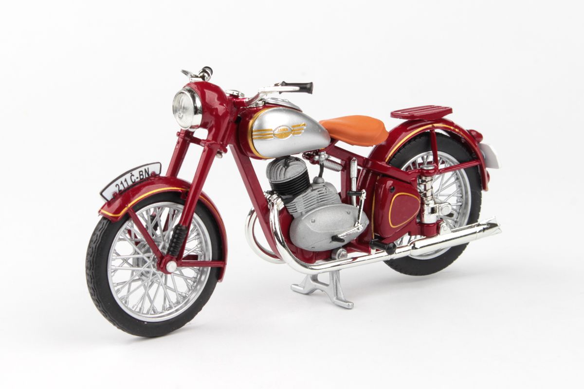 Jawa 250 Pérák Standard, 1948 (Dark Red)