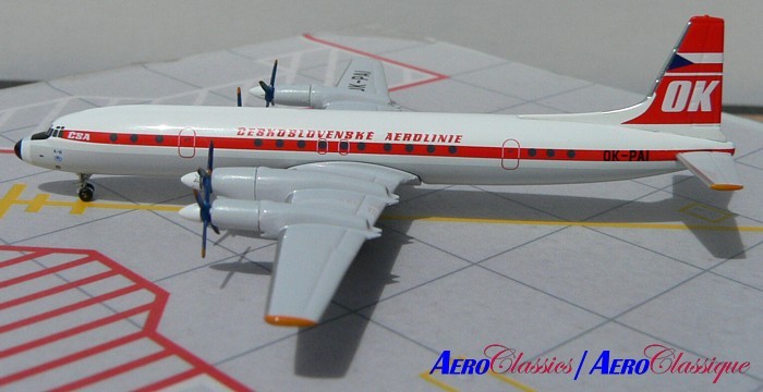 IL-18 Československé Aerolinie, ČSA, reg. OK-PAI
