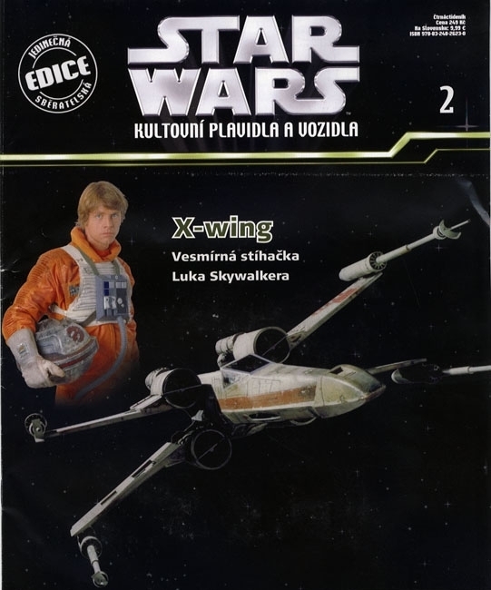 STAR WARS – Kultovní plavidla a vozidla č.02 - X-wing