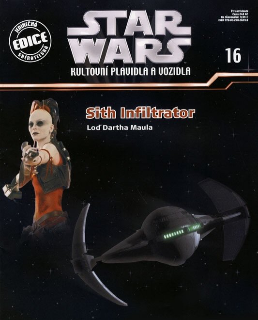 STAR WARS – Kultovní plavidla a vozidla č.16 - Sith Infiltrator