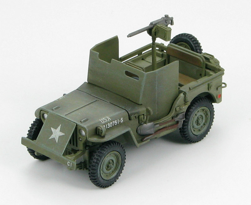 U.S. Jeep Willys M.B. w/armour shields, Europe, 1944