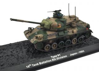Type 61, 10th Tank Battalion - Japan 1993
