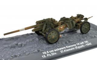 10,5cm schw. Kanone 18 (sK 18) - El Alamein (Egypt) 1942