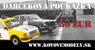 Darčeková poukážka v hodnote 50 EUR