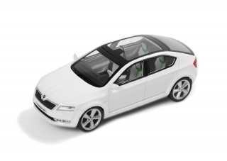 Škoda Vision D, Concept Car 2011 (White Candy Uni)