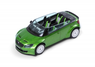 Škoda Fabia II RS2000, Concept Car 2011 (Green Rallye Metallic)