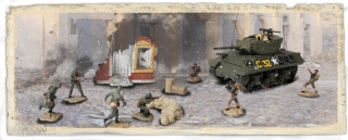 M10 Wolverine US Army, France 1944, w/8 Figures