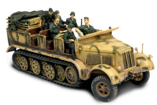 Sd.Kfz.7 Half-track Krauss-Maffei, Normandy 1944