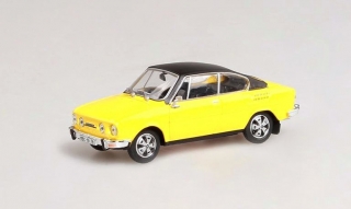 Škoda 110R Coupe, 1980 (Solar Yellow + black roof)