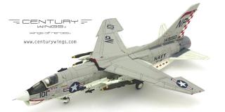 F-8E Crusader, U.S.NAVY VF-211 FIGHTING CHECKMATES NP101 1967