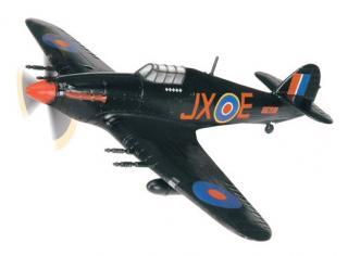 Hurricane IIc, BE581, JX-E, RAF 1 Sqn., Flt. Lt. K. M. Kuttelwascher