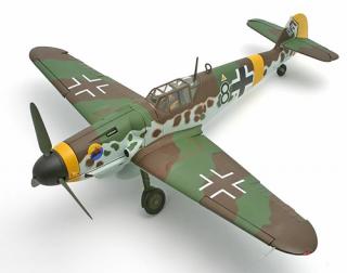 Bf-109G, Luftwaffe 2./JG 302, Oct. 1944, Wilde Sau Nightfighter